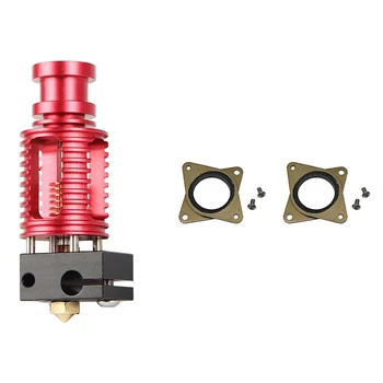 

2 Set 3D Printer Accessories: 1 Set 17 Stepping Steel and Rubber Shock Absorber & 1 Set Short Range Seal Extruder