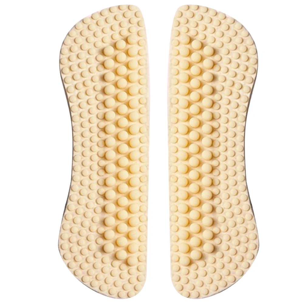 2 пары аксессуаров, самоклеющиеся, Нескользящие стельки, силиконовые, против мозолей, накладки на пятку, массажные, модные вставки, Защита ног