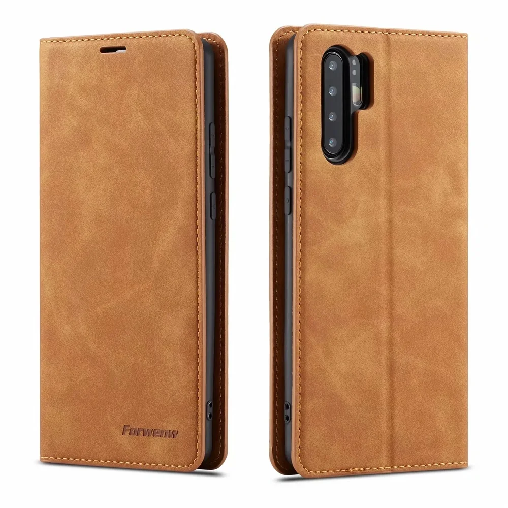 Custodia per cellulare con custodia a portafoglio in pelle opaca ultra sottile per Huawei P40 P30 P20 Pro Lite Mate 20 30 Pro Lite P Smart Pl_voghion.com