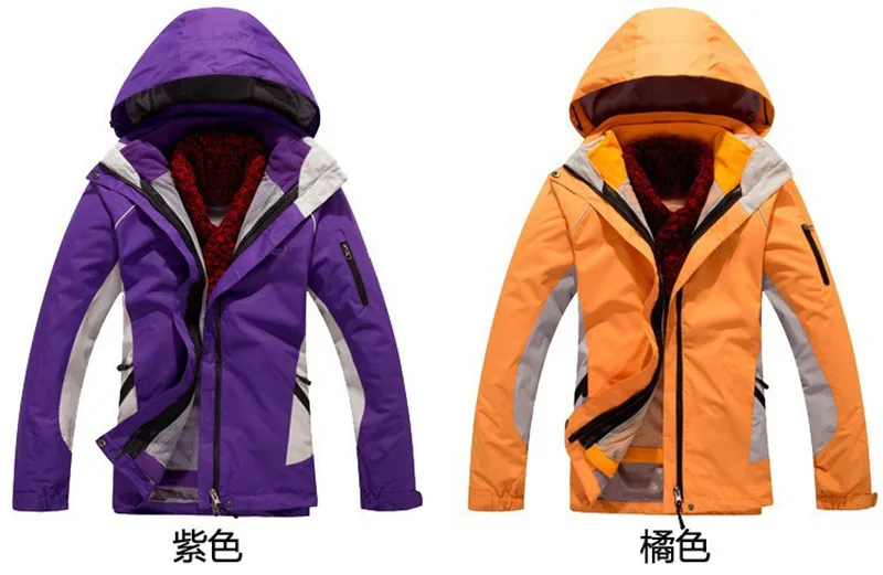 Women Winter Ski Jacket High Quality Snowboard Jackets Snow Warm Waterproof Windproof Skiing Snowboarding Female Hiking Coats