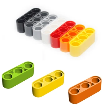 

20pcs/30pcs Technic Beams Liftarm 1X3 Thick Straight Building Block Part Assembles Particles DIY Educational Creative Toys