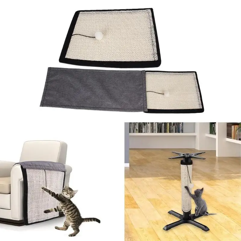 Pet Cat устойчивая Когтеточка для дивана Защитная крышка коврик коготь сизалевый коврик