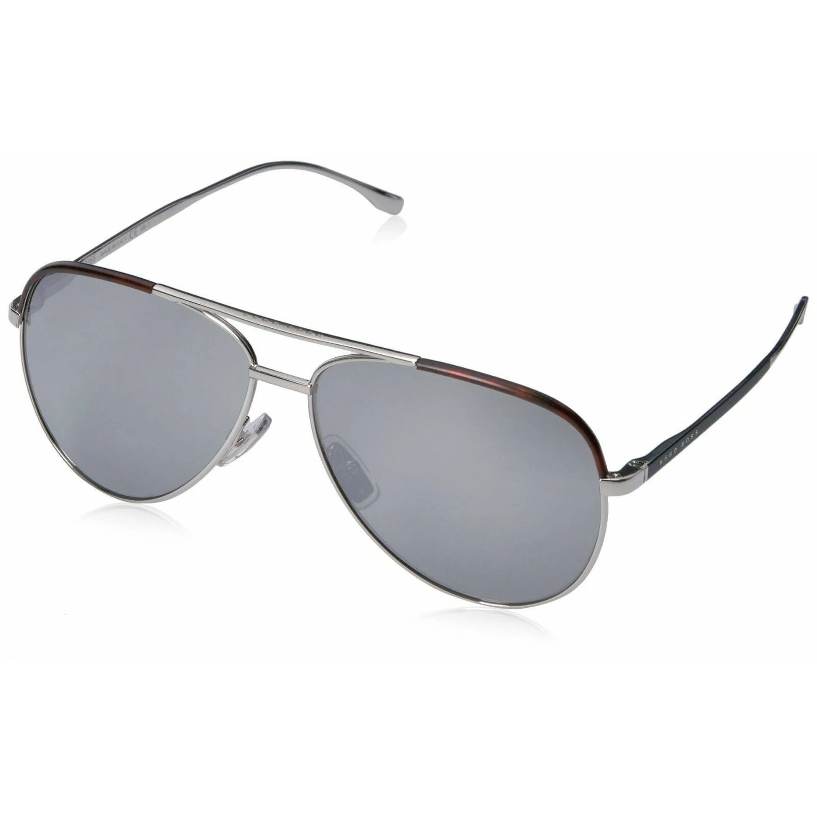 Gafa de sol HUGO BOSS 0782/S S8J(SS) NEGRO/PLATA ESPEJO PLATA