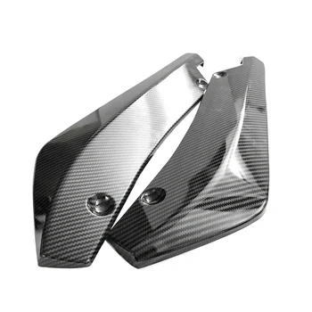 

2 x Car Carbon Fiber Rear Bumper Lip Diffuser Splitter Protector