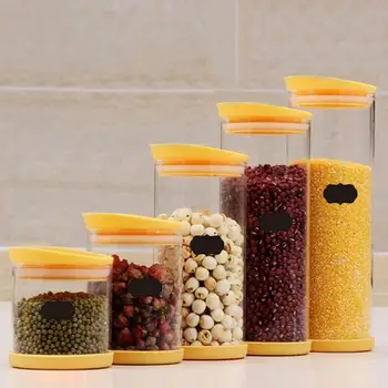 

36pcs Black Decals Wall Chalkboard Sticker Labels for Canisters Kitchen Jar