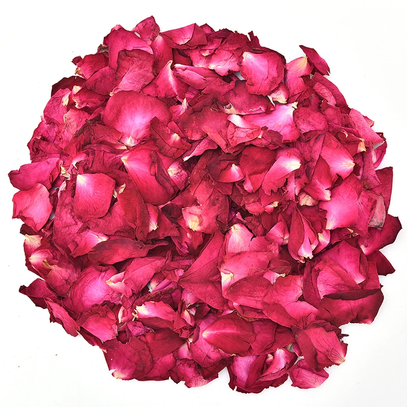 1 сумка 50/100g сушеные лепестки роз натуральный сухой цветок ароматный спа-Ванна