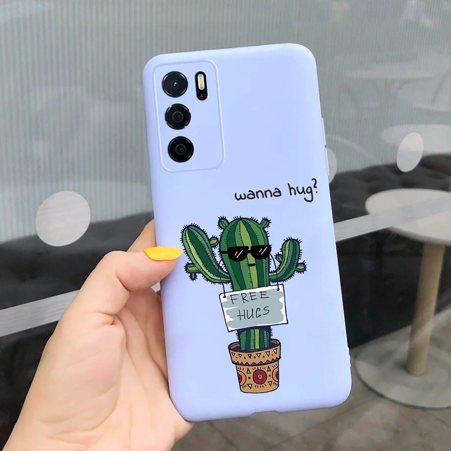 For OPPO A16s A16 Case 4G 2021 Dragon Cute Cartoon Fashion Sulicoen Coque Cases For OppoA16 A 16 OPPO A15 A15s A35 Bumper Fundas oppo mobile cover