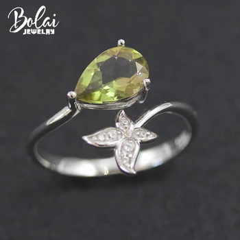 

Bolai Color Change Sultanit Ring 925 Sterling Silver Nano Diaspore Gemstone Fine Jewelry Butterfly Rings for Women Girls Cute
