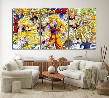 

Anime De Dragon Ball Cross Stitch Painting 5D Diamond Home Decor Supersaiyan Picture Embroidery Pattern Full Round Drill Wall