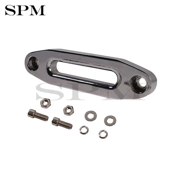 

Aluminum Hawse Fairlead for Synthetic Winch Rope Cable Lead Guide ATV