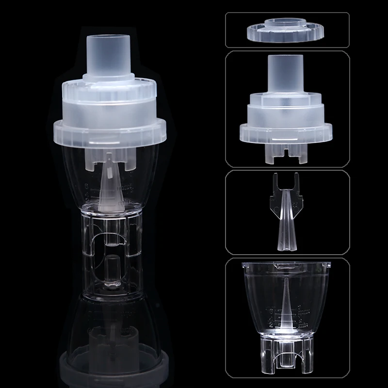 Compressor Nebulizer Original Inhaler Parts Injector Atomizer Cup Accessary Atomizer Sprayer Injector Nebulizer For Inhalation