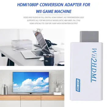

For Nintendo for Wii Hassle Free Plug and Play For Wii to HDMI 1080p Converter Adapter Wii2hdmi 3.5mm Audio Box For Wii-link