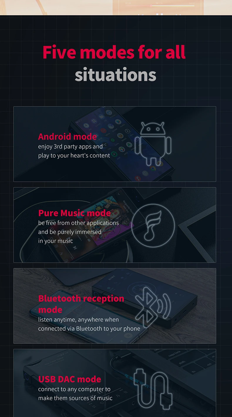 FiiO M11 Plus Hi-Res Music Player MP3 with Android 10/MQA/DAC ES9068AS*2 DSD512 Bluetooth 5.0 5.5inch 64G Snapdragon 660 zune mp3 player