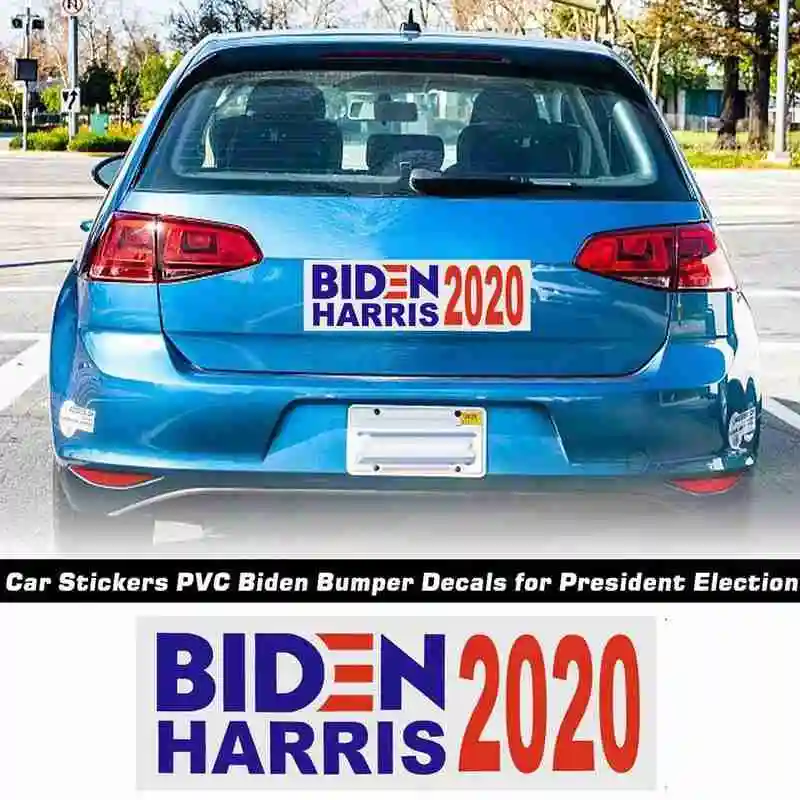 10 pieces/set of bumper stickers car decoration Biden's vote in the 2020 US general election waterproof stickers for large windo