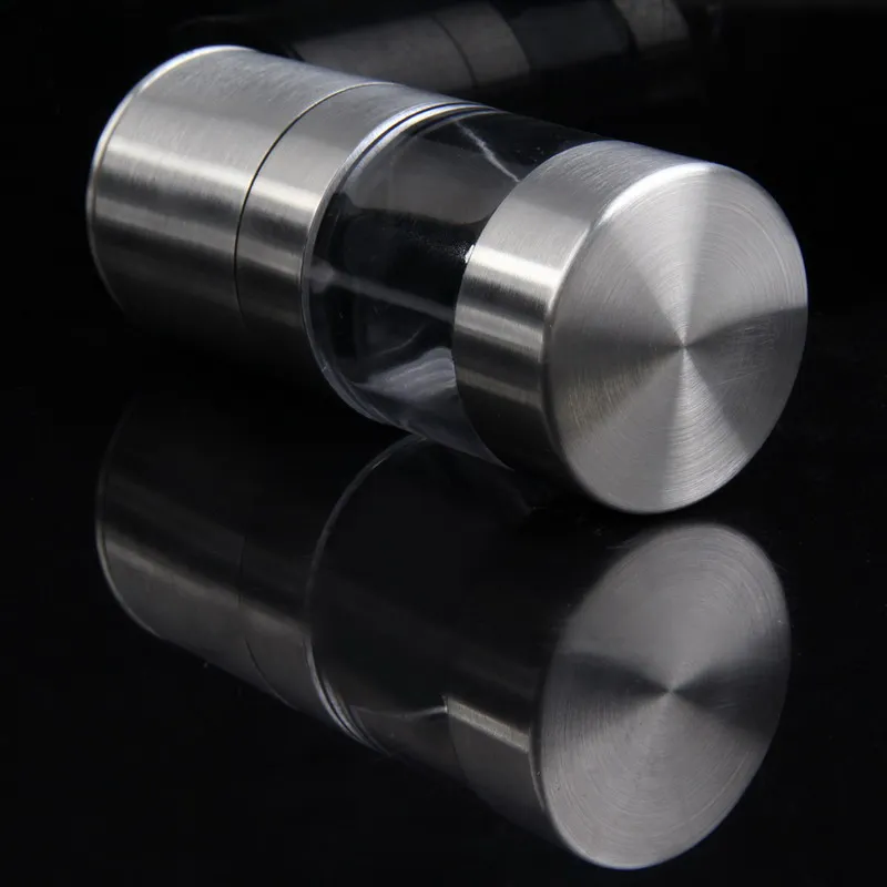 5 Manual Pepper Mill Salt Pepper Mill Grinder Portable Kitchen Muller Home Kitchen Tool Spice Sauce Grinder