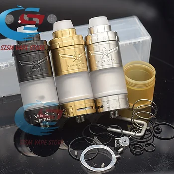 

E-cigarette v6 S 23mm RTA 6ML 316ss adjustable bottom airflow tank Single coil Atomizer Potill system vs V5S V6S M5 MTL RTA