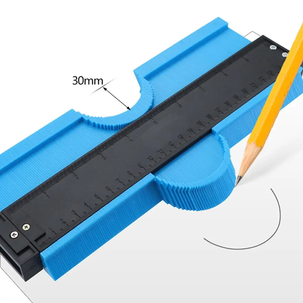 Контурный метр Дубликатор контурный Калибр инструмент для маркировки плитки общий инструмент деревообрабатывающий шаблон облегающий крюк для маркировки