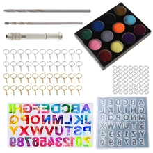 255PCS DIY Alphabet Resin Molds Reversed Letter Number Silicone Resin Molds Epoxy Resin Casting Molds Backward Keychain