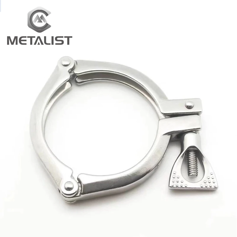 Металлист " 64 мм Tri Clamp SS304 трехсекционный санитарный 64 мм наконечник OD Fit 45мм. 51 мм Труба OD для Домашнего Пива