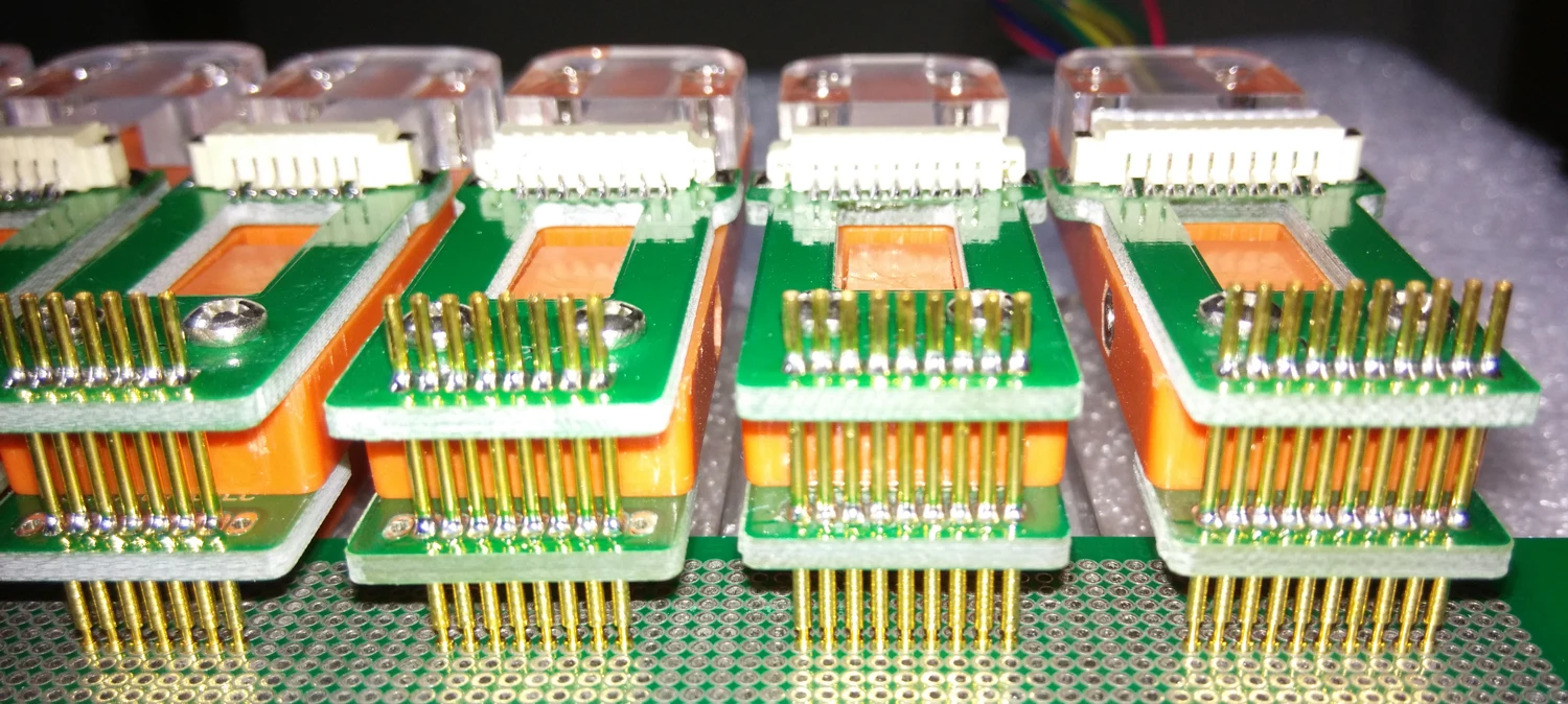 Тест Fram PCB клип зонд программы сжигания 2,54 2,0 1,27