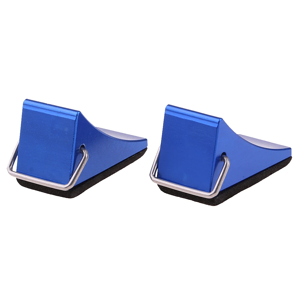 2pcs 1/10 Scale Wheel Stop Tire Chocks Wedge For RC Truck Crawler Tractor