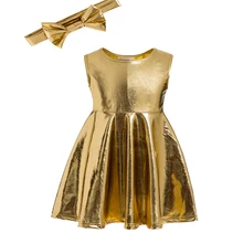 Платье для танцев с блестящими пайетками на день рождения для маленьких и больших девочек; блестящее платье с блестками для девочек; двусторонние вечерние платья с блестками для малышей