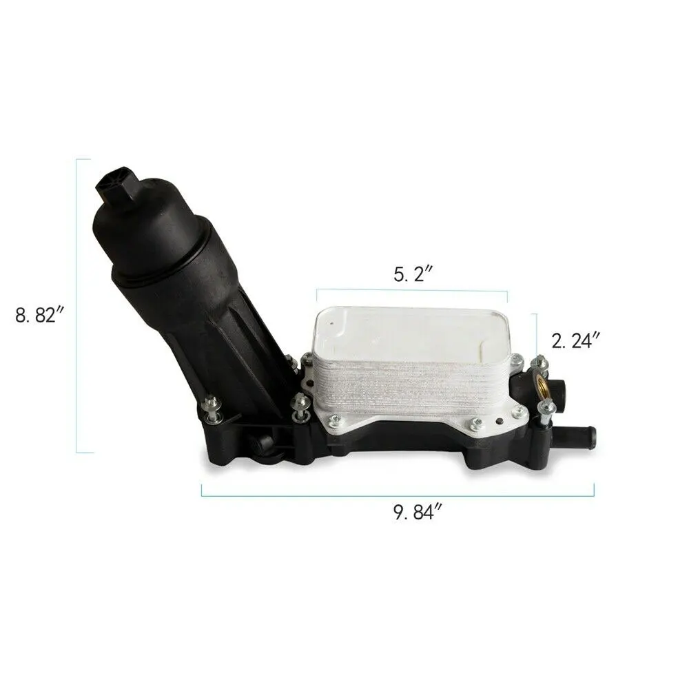 Vehemo 5184294AE 5184294AC масляный фильтр Корпус масляный радиатор адаптер новая система охлаждения двигателя Фильтры масляные фильтры автомобильные аксессуары