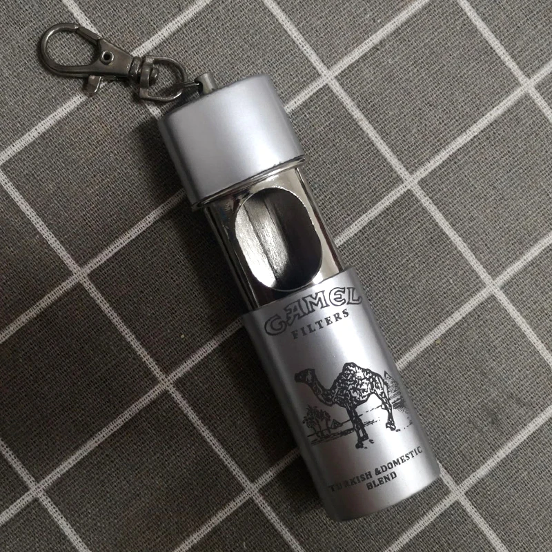 Cendrier Portable De Poche Cendrier De Poche Portable - Mini Cendrier Métal - Cendrier Voyage Porte-clés - Design Compact Anti-odeurs Cendrier Voyage Métal