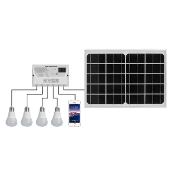 

Hot quality products 150LM home solar power system Suitable for garage patio lighting up to 5 hours