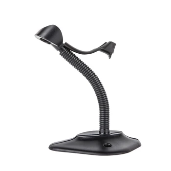 

1D CCD Practical Wireless Barcode Scanner with stand Smart wired barcode reader with bracket Hands free auto-sensing gun scanner