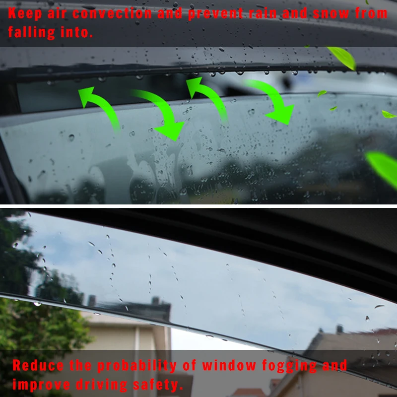 Для BMW X1 дымовые автомобильные оконные козырьки Защита от солнца дождь защита от ветра Солнечный козырек дефлекторы аксессуары 4 шт