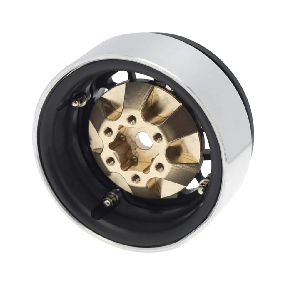Adaptador De Cubo Hexagonal Para Ruedas RC - 12mm Exterior, 7mm Grosor, Color Morado, Para Coches 1/10