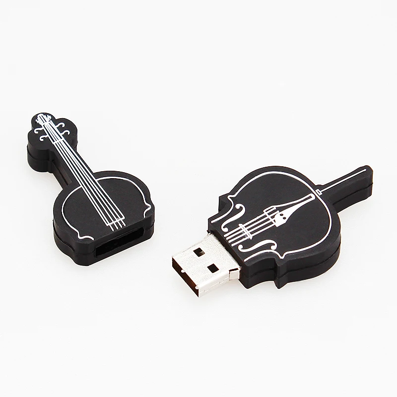 XIWANG гитара из мультфильма скрипки 8 Гб 16 32 USB 2,0 флэш накопитель драйвер Pendrives палочки U диск 64 г подарок бесплатная доставка