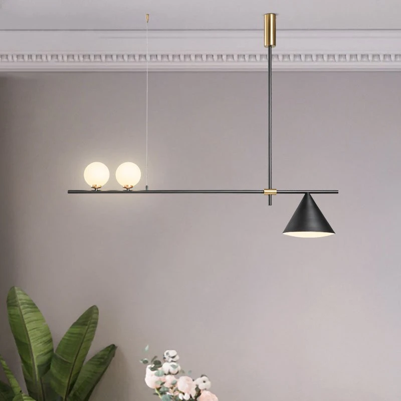 

Designer Iron Art Pendant Lights Nordic Modern Simple Home Decor Pendant Lamp Restaurant Bar Dining Room Kitchen Hanging Lamps