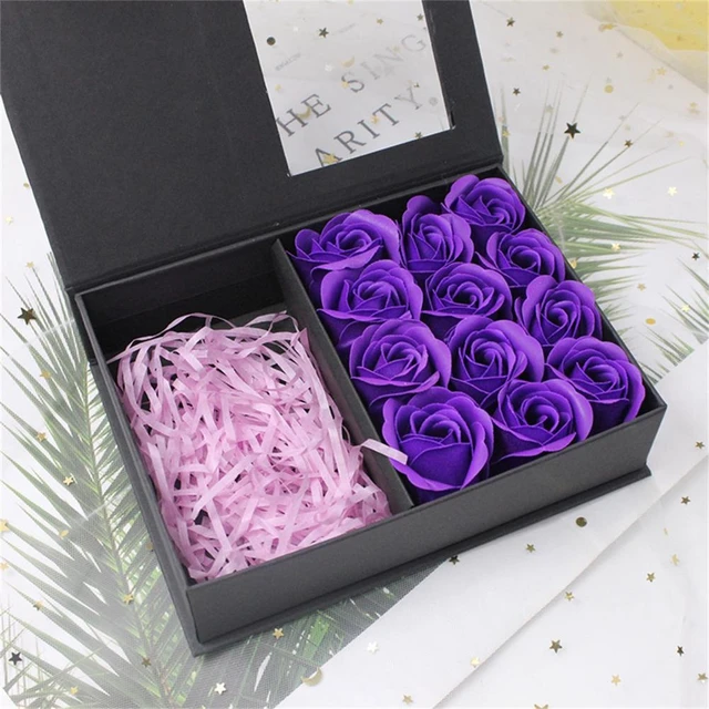 Soap Flowers Boxes Packaging Wholesale  Wrapping Paper Packaging Jewelry -  1set - Aliexpress