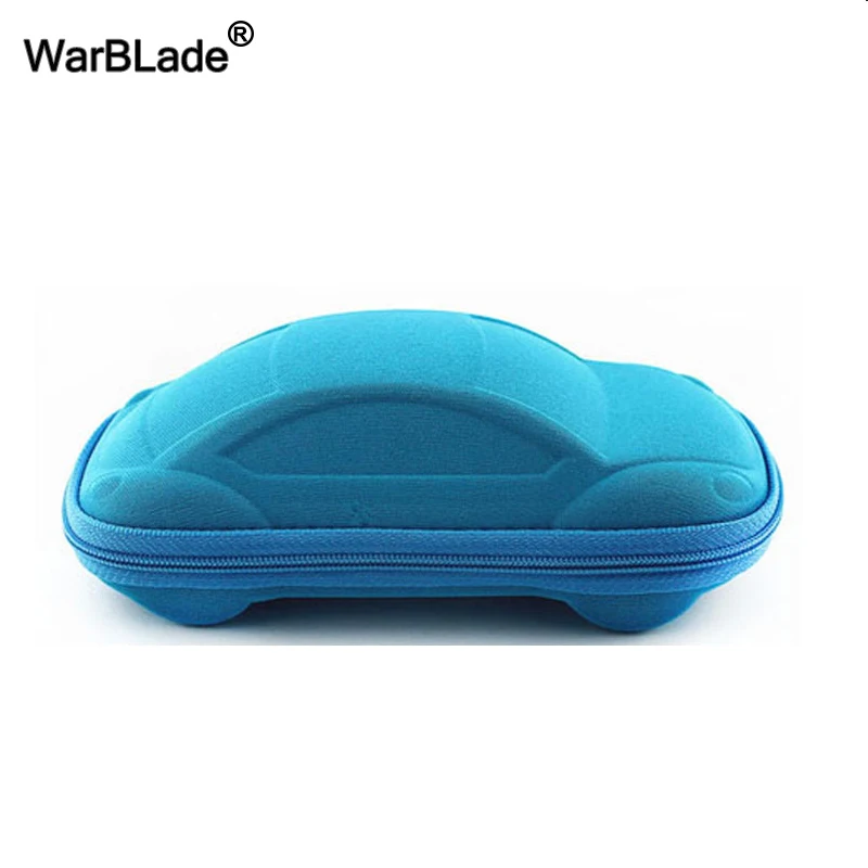 Children Car Glasses Case Cute Car Shaped Box Strage Bag Cases Kids Sunglasses Cases Automobile Styling Box glasses case sunglasses bag zipper eyewear box
