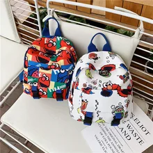 Новая стильная сумка женская хипстерская одежда по аниме Harajuku холщовый рюкзак милый школьный ранец с изображением мультяшных геров уличная дорожная сумка