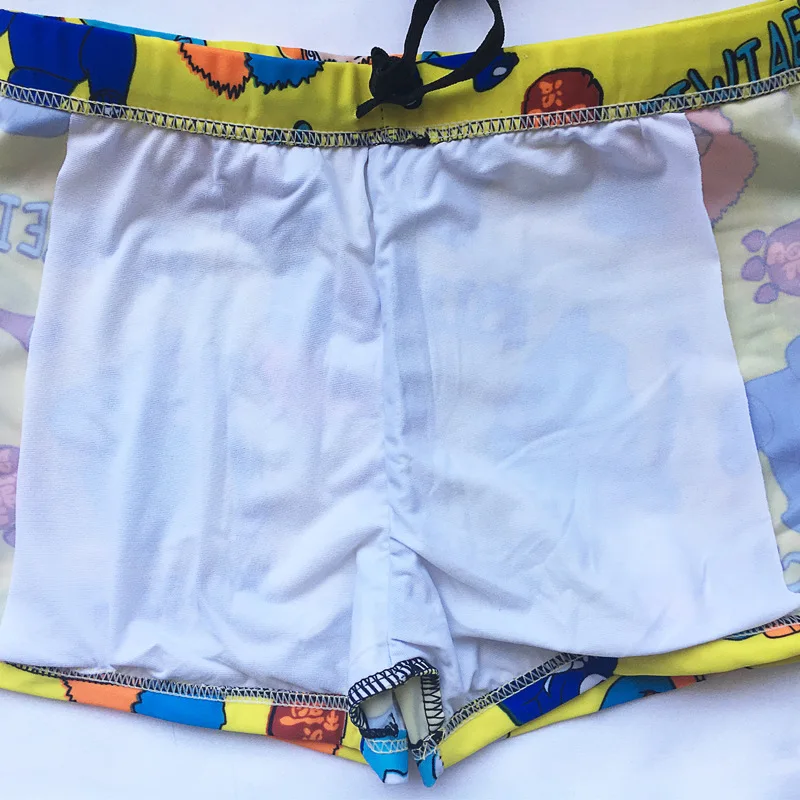 

Summer CHILDREN'S Swimming Trunks Cartoon Breathable Quick-Dry Big Kid Boxers Beach Shorts Ultra-stretch BOY'S Swimming Trunks