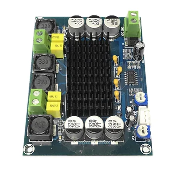 

2 X 120W Amplifier Board Two Channel Lightweight Electronic Accessories Audio Module Digital Space Saving Sound Part High Power