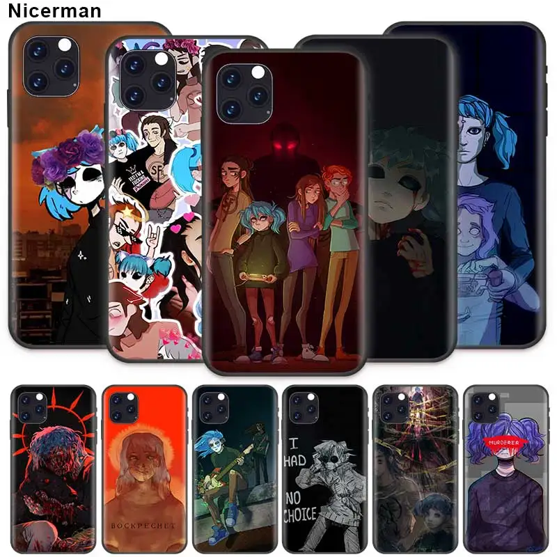

Sally Face Game Case for Apple iPhone 11 X XR XS Max 7 8 6 6S Plus 5 5S SE 5C Black Silicone Cobrir Phone Cover Abdeckung Coque