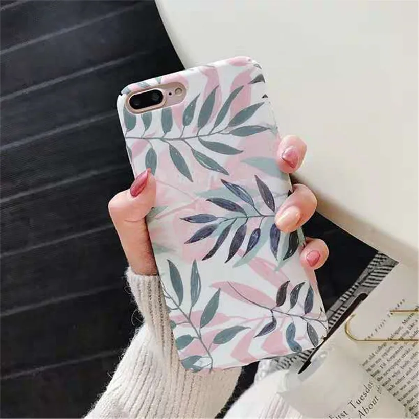 Модный художественный чехол с листьями для huawei P30 P20 Lite Pro Nova 4 3i 3 2S Чехол Матовый