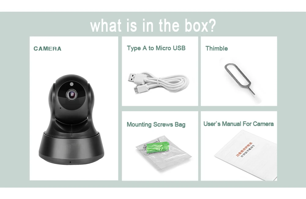 Hebeiros 1080P Smart Life Tuya камера облачная Мини Wifi камера с автоматическим отслеживанием движения, сетевая ip-камера видеонаблюдения
