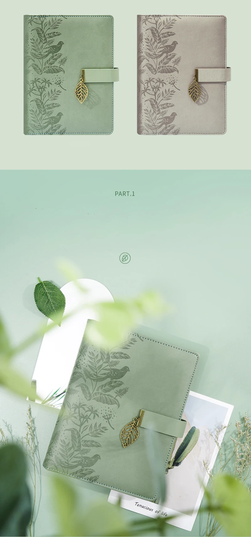 Binder, Espiral Agenda Planner, Organizador de papelaria,