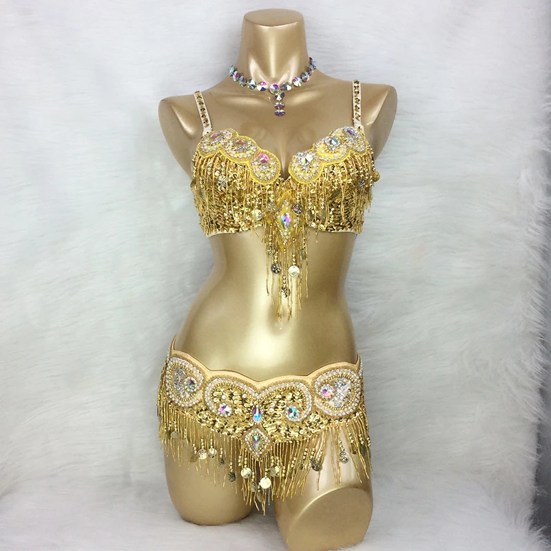 Girl Dance Costume Sexy Belly Dance Costume Bar Party Nightclub Ladies Stage Show Wear
