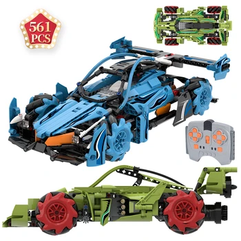 

561Pcs Technic RC car City Stunt Drift Racing APP Smart Electric Remote Control Car Building Block Bricks Children Toy Gift