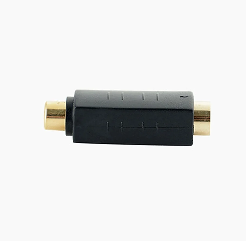 RCA Female Composite to 4 pin S-Video svideo Female Adapter Adaptor Converter Connector Video Terminal Revolution RCA Mother AV