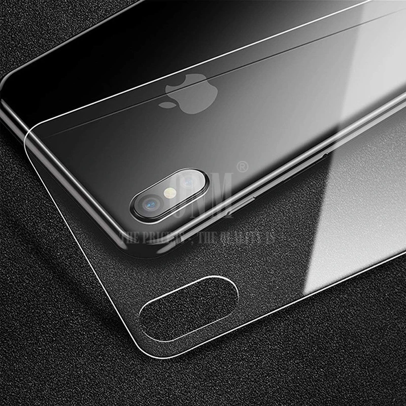 2 шт задняя защитная пленка для экрана для iPhone XS X XR, задняя пленка из закаленного стекла Haptic Touch, пленка из закаленного стекла для iPhone Xs Max