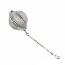 Заварочный чайник из нержавеющей стали, сетчатый ситечко для заварки чая, наполнитель шарикового Ситечка 5 см, DHL