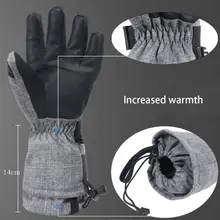 Новые мужские и женские лыжные перчатки зимние теплые водонепроницаемые износостойкие перчатки для верховой езды плюс бархатные толстые нескользящие спортивные перчатки