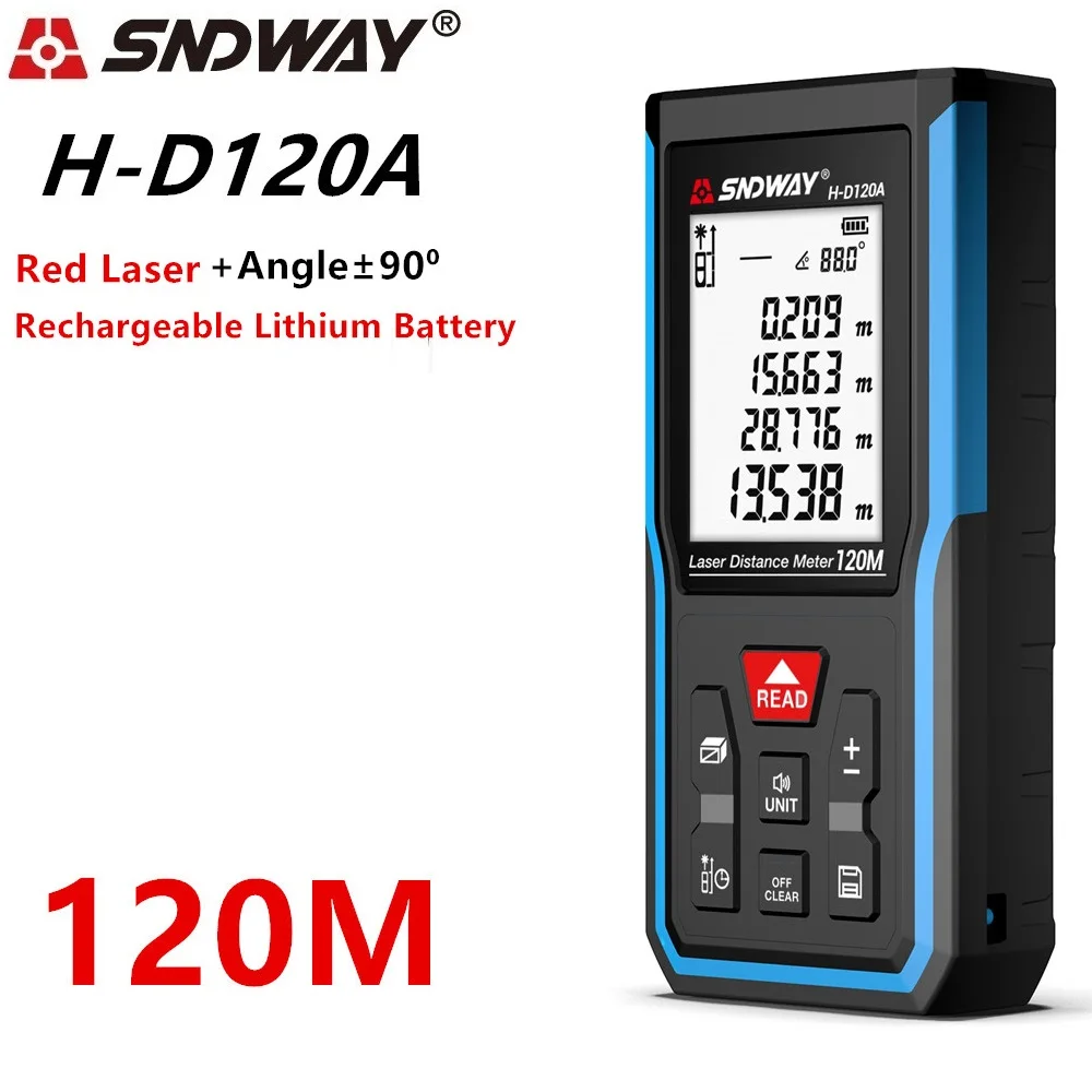 Лазер Sndway дальномер 120 м 100 м 70m50m цифровой электронный рулетка Trena Лазерная лента измерительная линейка дальномер|laser distance meter laser|laser distance meterdistance meter | АлиЭкспресс